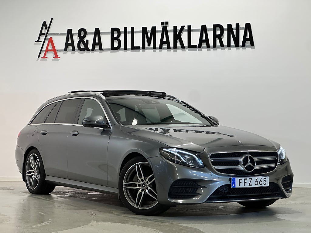 Mercedes-Benz E 220 T d 9G AMG Pano 360* Kamera Burmester Widescreen 