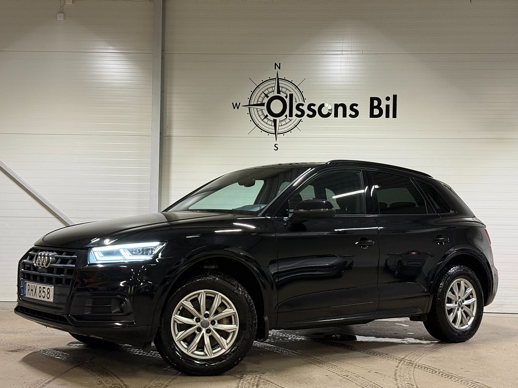Audi Q5 2.0 TDI Q Aut Drag GPS Värmare 360° Cockpit Keyless