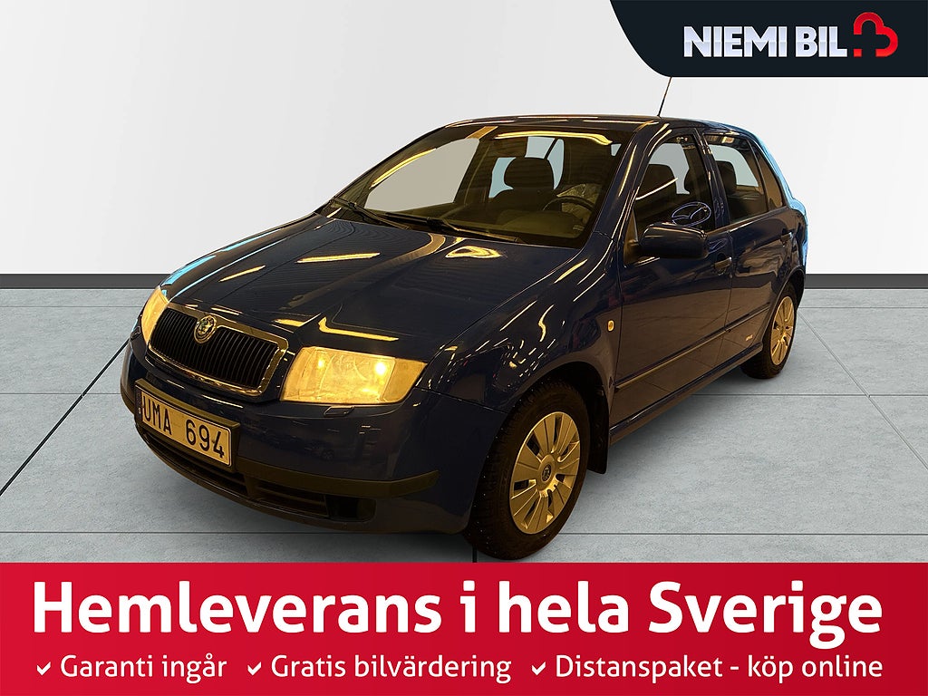 Skoda Fabia 1.2 SoV-Däck/Låg förbrukning/MoK/Låg skatt 