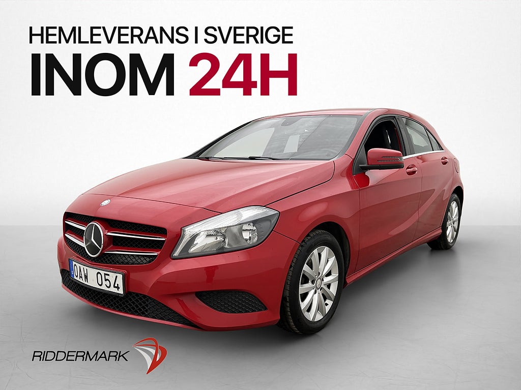 Mercedes-Benz A180 122hk Style Sportstolar Farthållare