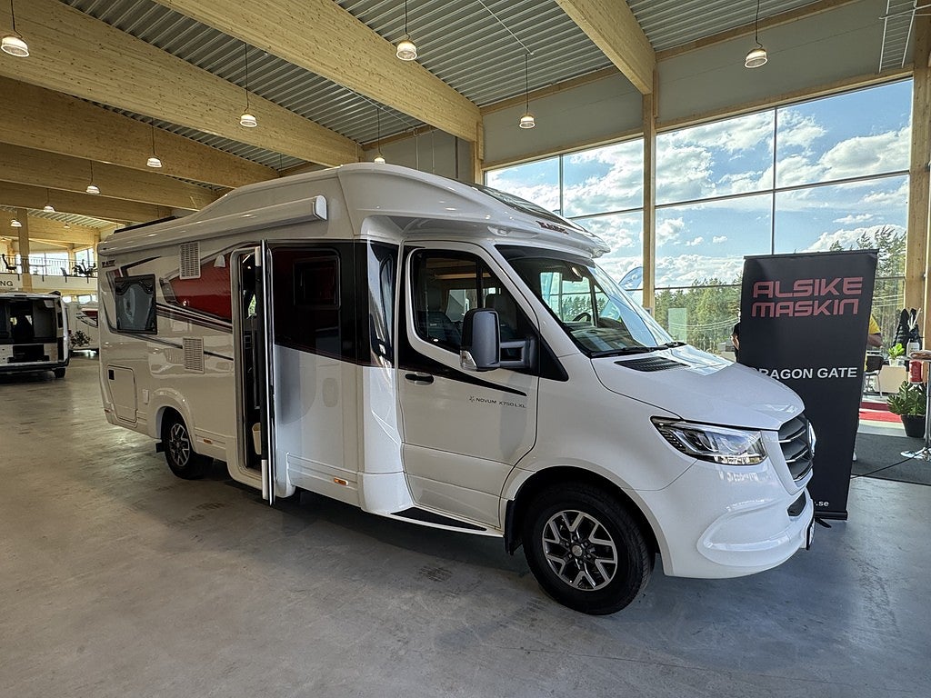 Kabe Novum X 750 LXL /Taksäng/Mercedes/5 bältad/ALDE/Adaptiv farthåll