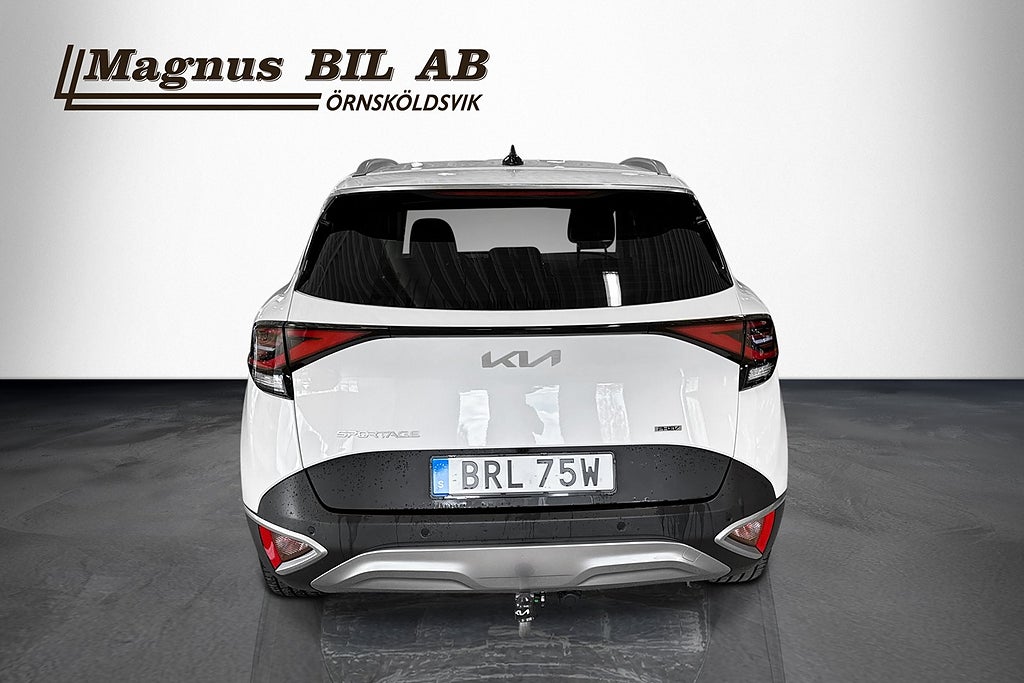 Kia Sportage PHEV Advance AWD Drag V-hjul Bränslevärmare Nyservad miniatyr 6