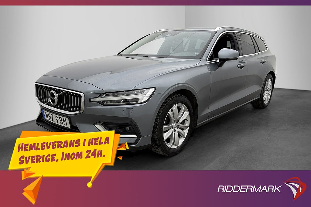 Volvo V60 D3 Inscription VOC Värmare Skinn Drag HUD Kamera