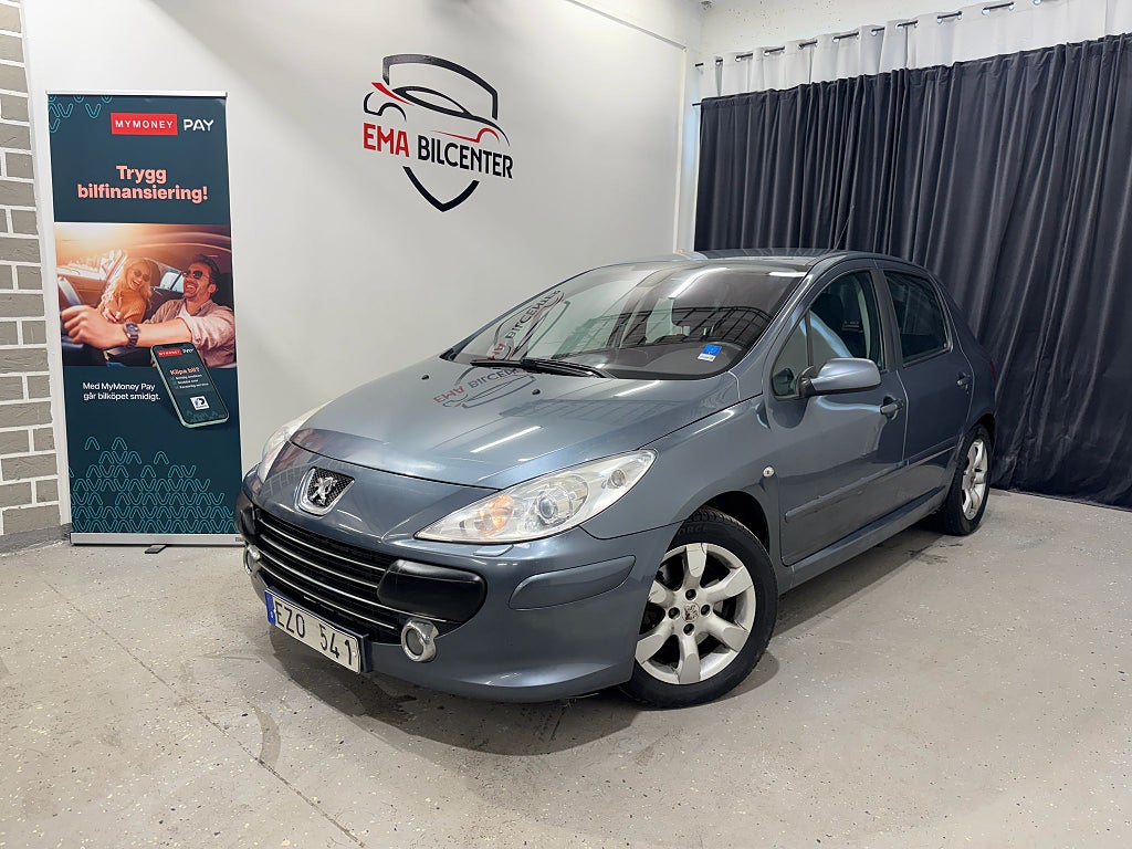 Peugeot 307 5-dörrar 2.0 HDi|Nyservad|Dragkrok|Nykamrem