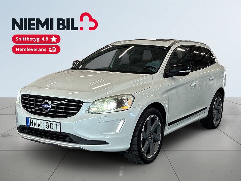 Volvo XC60 D4 AWD Summum Business Pro S&V-hjul/Dvärm/Drag/Skinn
