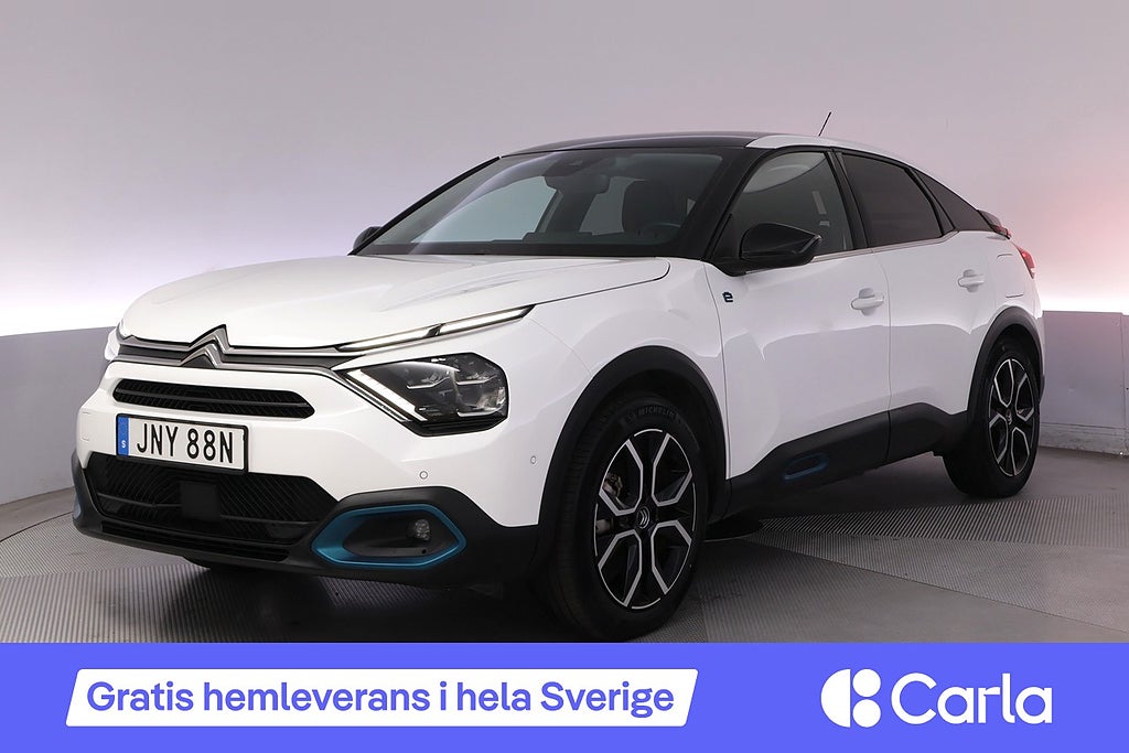 Citroën e-C4 Shine Exclusive Pano Elstol BSM HUD Kamera
