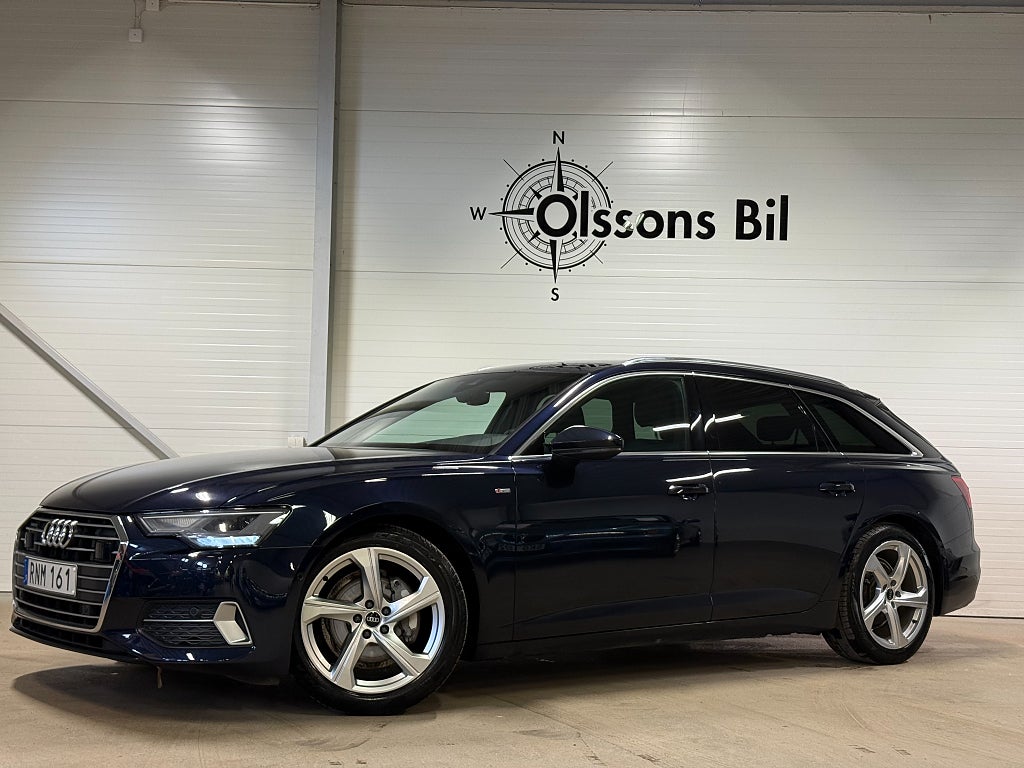 Audi A6 Avant 40 TDI Q S-line Aut Drag GPS Värmare B-kam MOMS