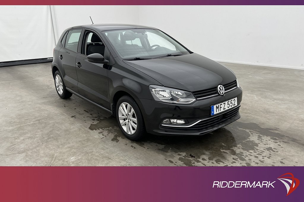 Volkswagen Polo 1.2 TSI 90hk Comfortline Två-Bruk Välservad