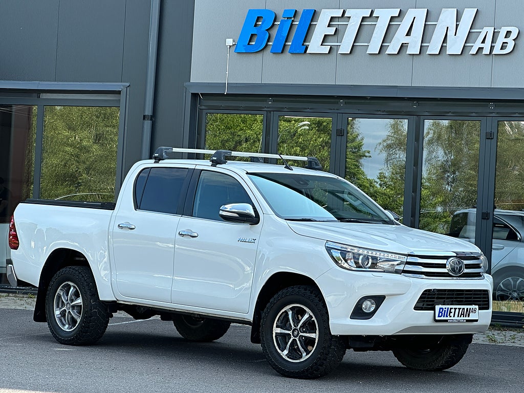Toyota Hilux Dubbelhytt 2.4 AWD Euro 6 150hk|Dragkrok|Moms