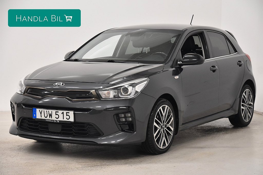 Kia Rio 1.0 T-GDI GT-Line B-Kam Leasebar SoV-Hjul 120hk