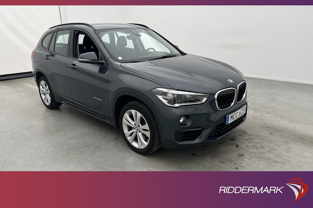 BMW X1 xDrive20d Sport Line HiFi Rattvärme Sensorer Drag