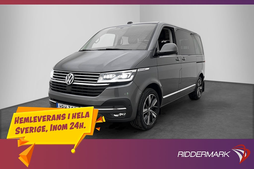 Volkswagen Multivan 4M Cockpit Värmare Skinn El-Dörr CARPLAY