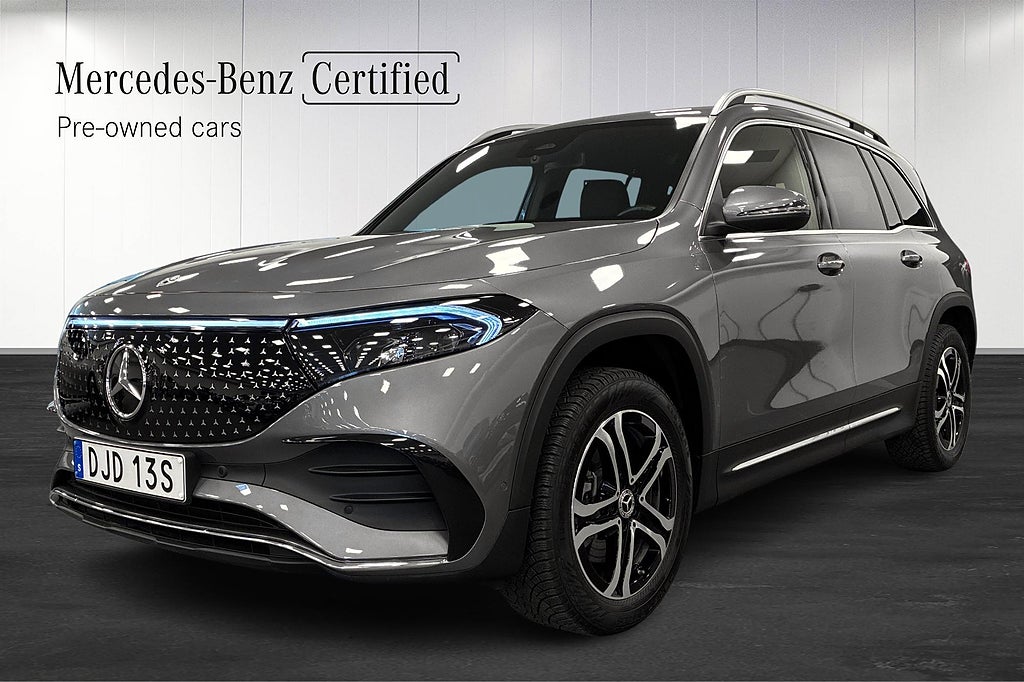 Mercedes-Benz EQB 250+ AMG Line Distronic Drag Panelbelysning Rattvärme