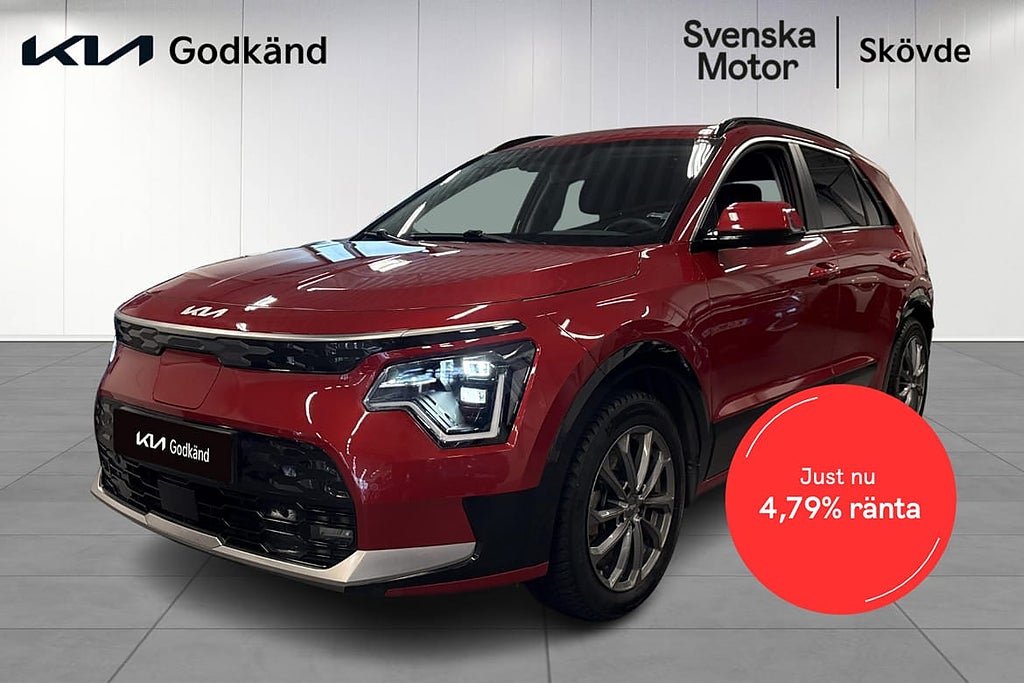 Kia Niro EV Action Dragkrok Värmepump Backkamera 4,79% ränta
