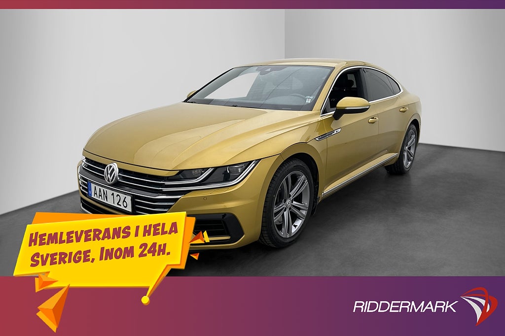 Volkswagen Arteon GTS 4M 240hk DCC CarPlay Värmare Drag