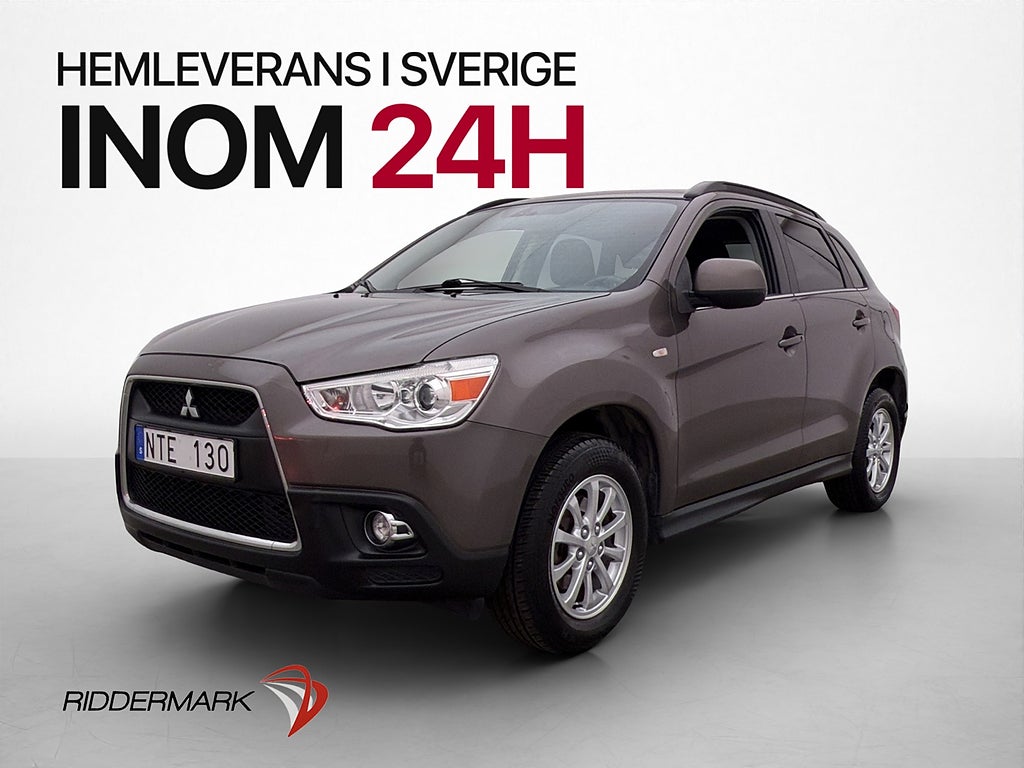 Mitsubishi ASX 1.6 MIVEC Värmare ISOFIX Endast 0.59l/mil