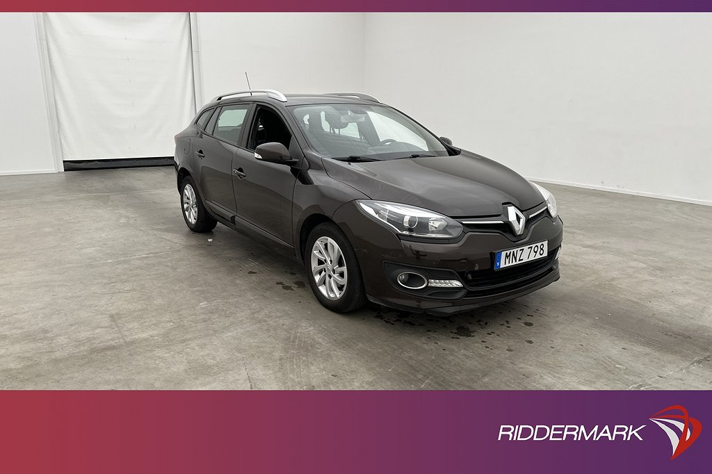 Renault Mégane Grandtour 1.5 dCi 110hk Sensorer Farthållare