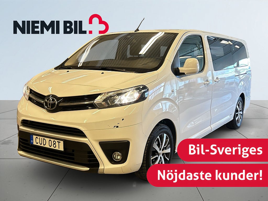 Toyota Proace Verso 2.0 D-4D 9-Sits/MOMS/En Ägare/MoK-värm/AdaptivFh./SoV