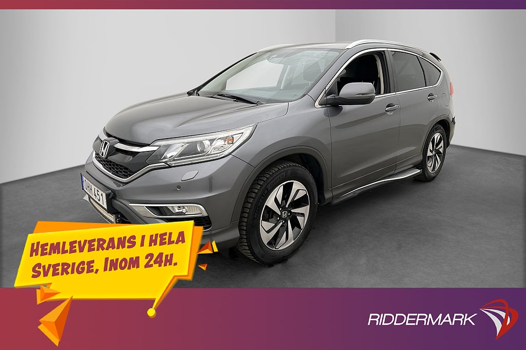 Honda CR-V 1.6 i-DTEC 4WD Executive Värmare Kamera Navi Drag