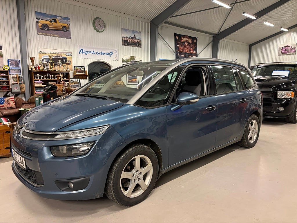 Citroën Grand C4 Picasso 1.6 HDi Euro 5.  7 sittplatser.