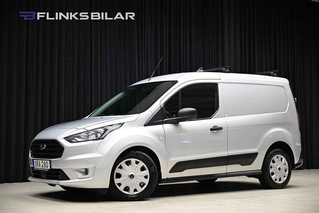 Ford Transit Connect 100HK Automat|Inredd|Drag|Värmare|Backkamera