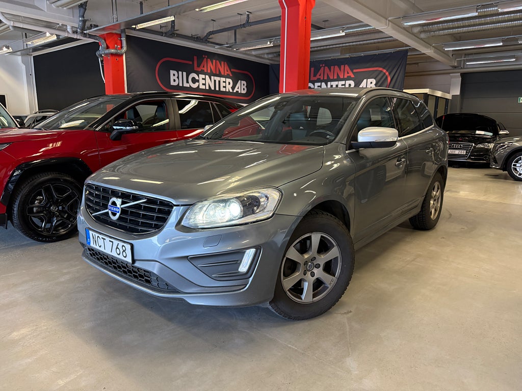 Volvo XC60 D4 AWD Aut R-Design Drag PDC Nyservad Värmare SoV