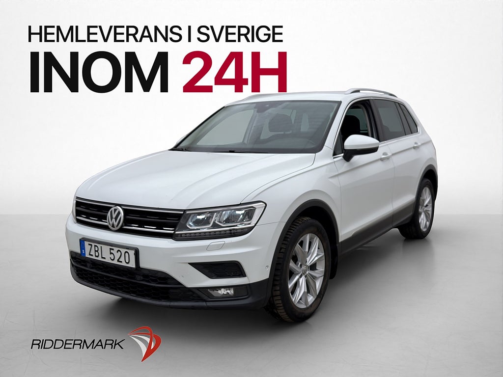 Volkswagen Tiguan 2.0 TDI 4M Värmare Dragkrok Kamera CarPlay