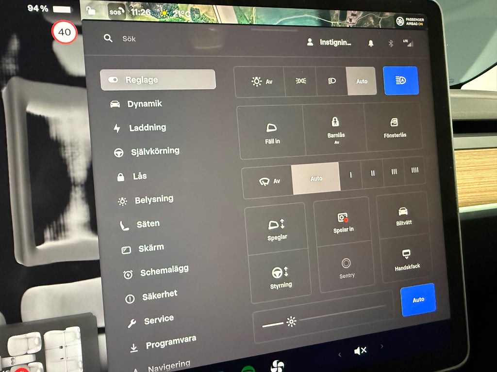 Tesla Model Y Long Range AWD Glastak 514hk - bild 29