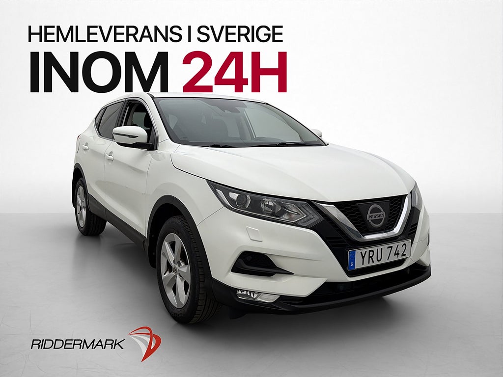 Nissan Qashqai 1.2 115hk Acenta Kamera Navi Farthållare
