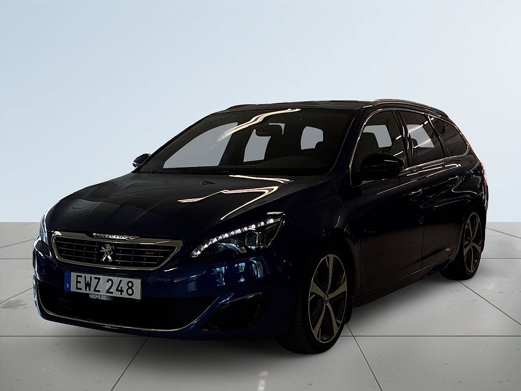 Peugeot 308 sw 308 GT SW Aut 2.0 Dragkrok Mvärm Navi B-kamera S&V-däck