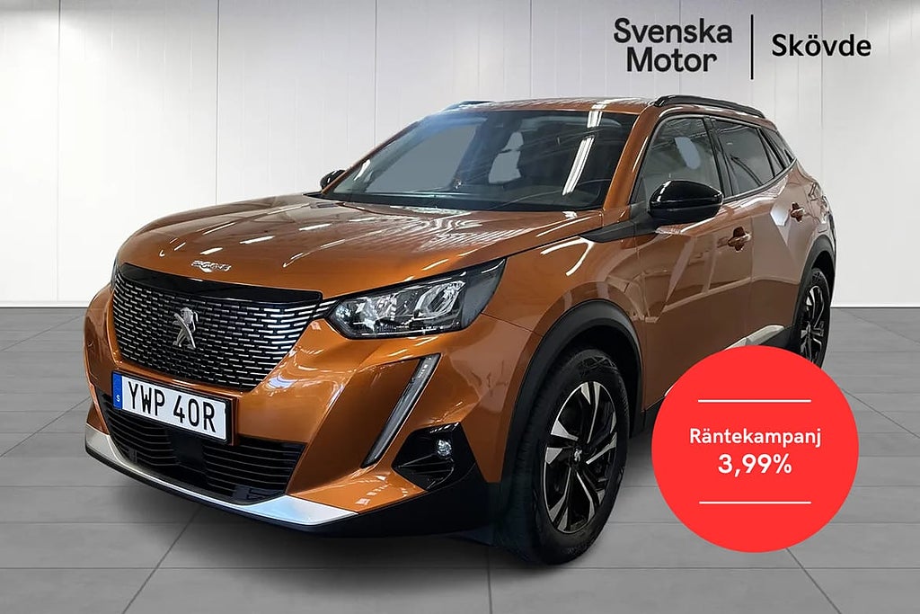 Peugeot 2008 3,99% KAMPANJ 1.2 PureTech Allure Kamera Halvskinn CarP...