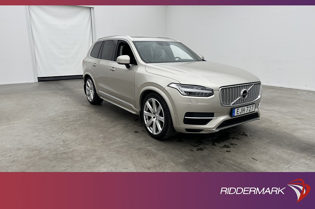 Volvo XC90 T8 TwEn AWD Inscription 7-sits VOC Pano B&W Luft