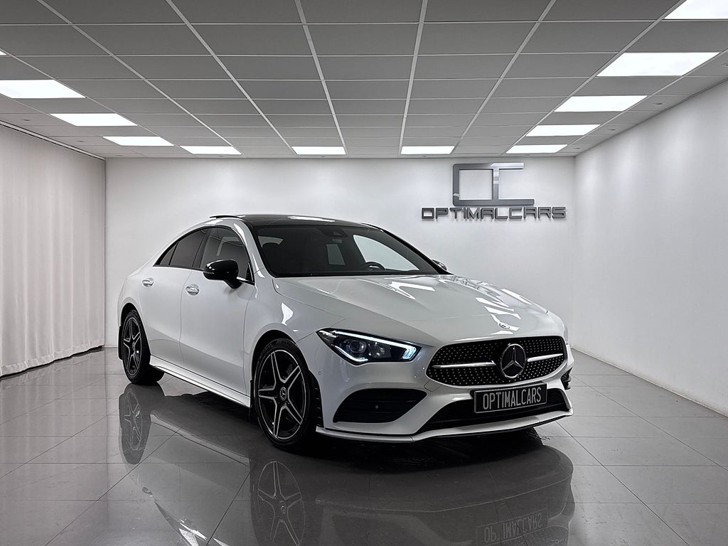 Mercedes-Benz CLA 200d 4WD AMG Panorama Ambient Burmester Välutr