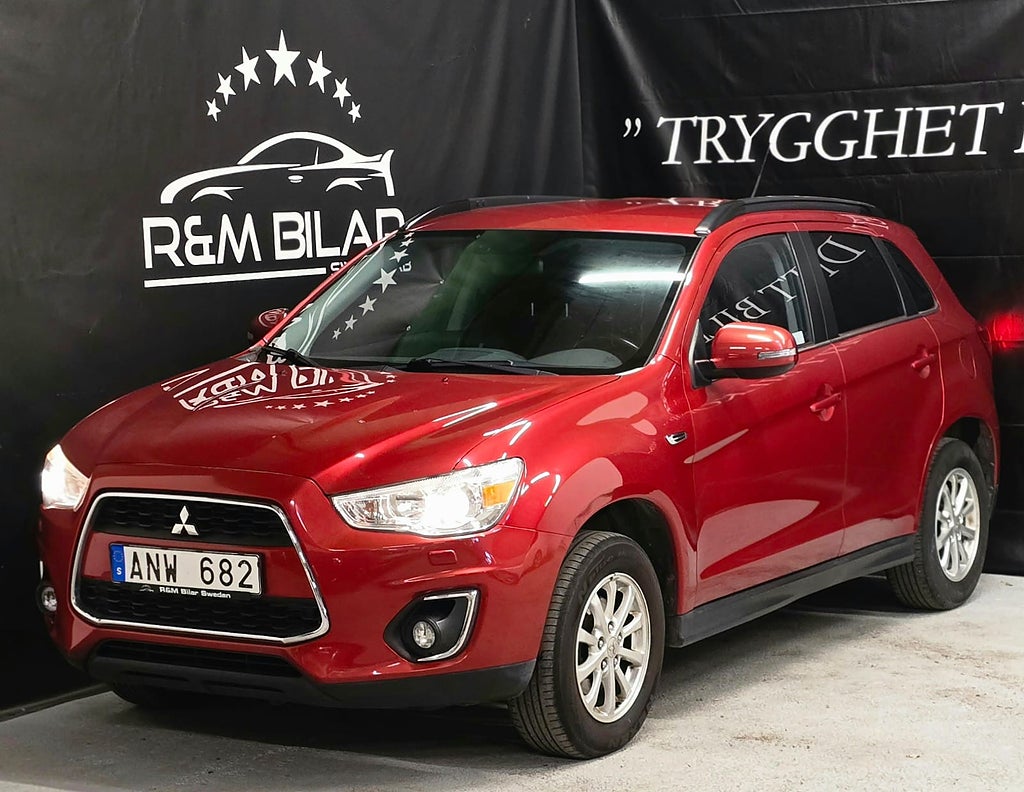 Mitsubishi ASX Få-ägare, 117HK, P-sens, S&V-däck,Ny Serv/Bes