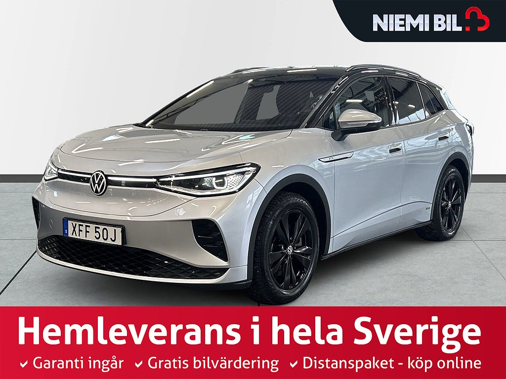 Volkswagen ID.4 GTX Comfort Plus AWD S&V-hjul/Carplay/Ambient