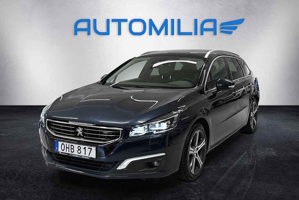 Peugeot 508 SW 2.0 BlueHDi 180 EAT, GT-line,panorama,Drag