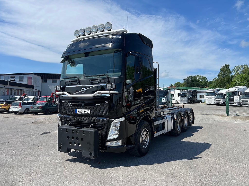 Volvo FH13 500 8x4*4 Tridem Lastväxlare Fullt Plogutrustad