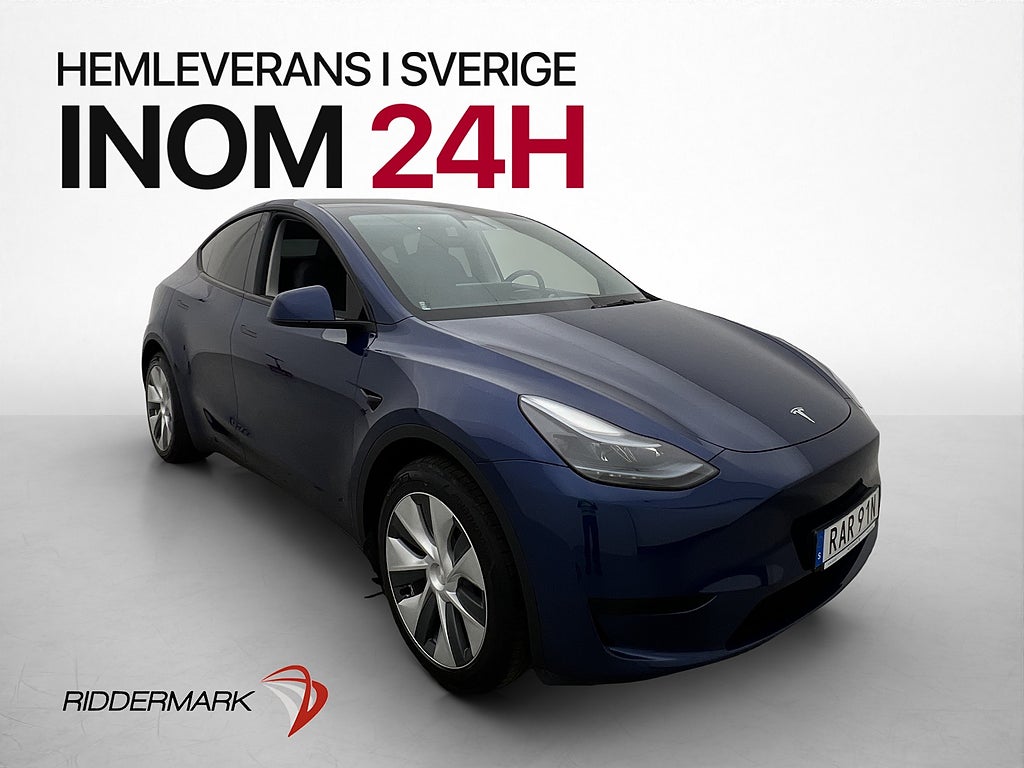 Tesla Model Y Standard Range 299hk Autopilot Dragkrok MOMS