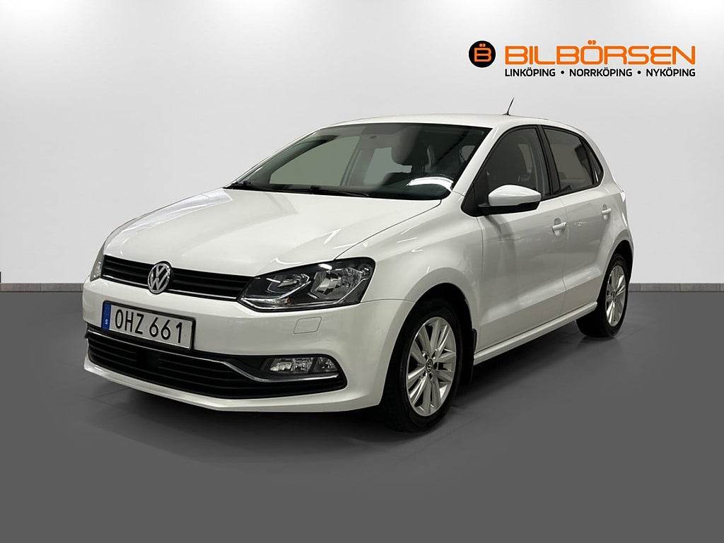 Volkswagen Polo 5-dörrar 1.2 TSI 90hk (Låga mil)