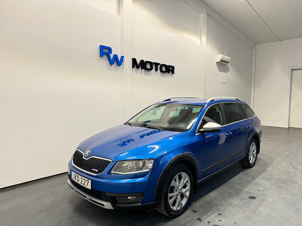 Skoda Octavia Scout 2.0 TDI 4x4 Eu6 150hk / Drag M-värmare