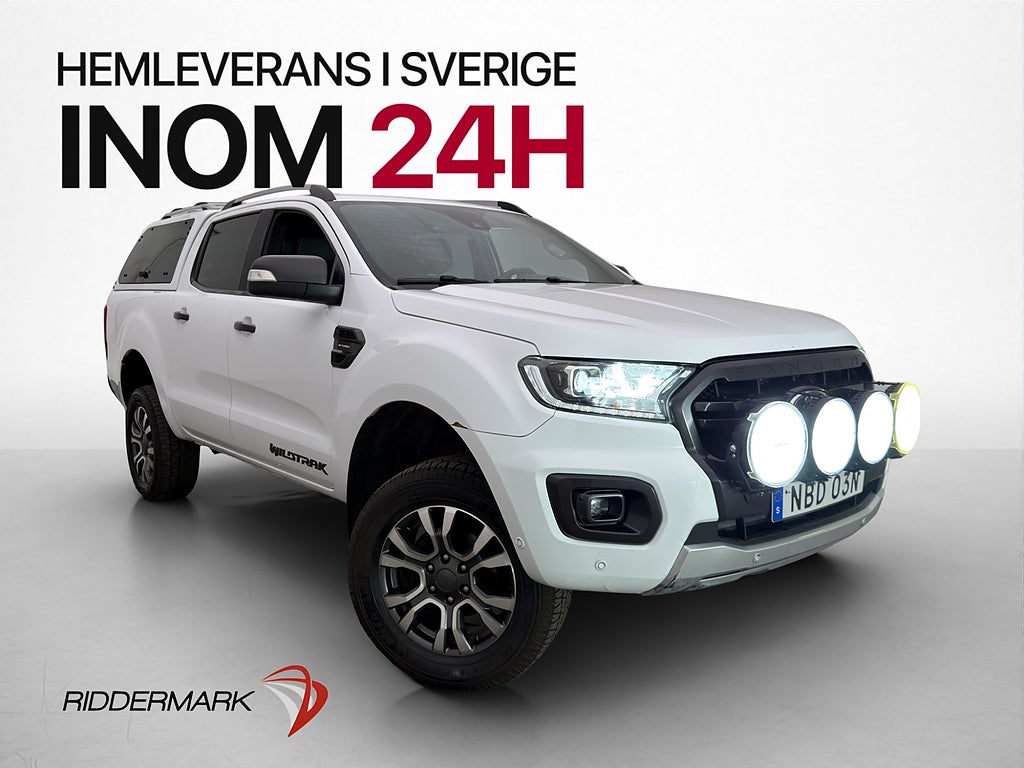 Ford ranger Wildtrak 213hk 4x4 Ny-Kamrem Värm Drag Kåpa MOMS