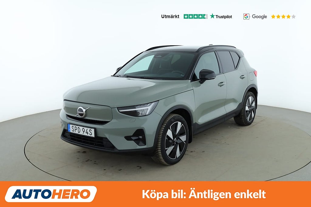 Volvo XC40 Recharge Twin motor Plus 408HK / CarPlay