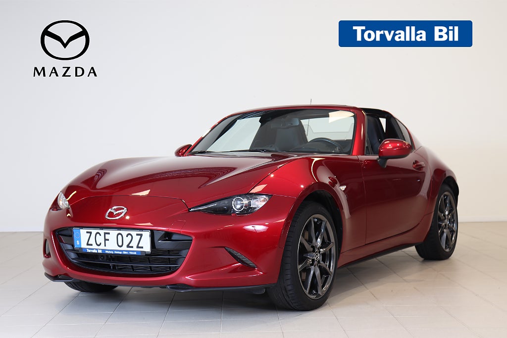 Mazda MX-5 RF 2.0 184HK Automat Skinn BOSE Navigation 1 ÄGARE