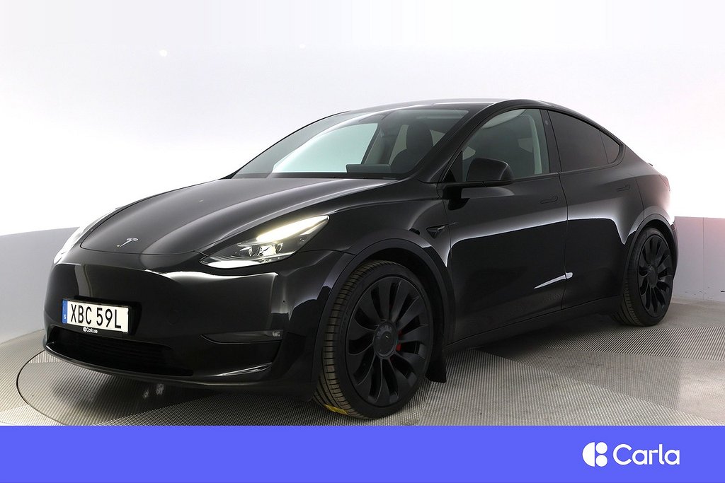 Tesla Model Y Performance AWD Autopilot Pano Drag VHjul 5,99