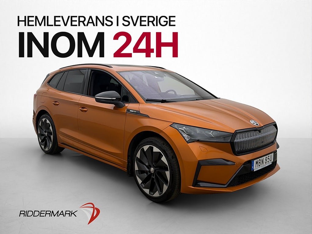 Skoda Enyaq iV AWD 265hk iV80x Drag Pano Alcantara Canton