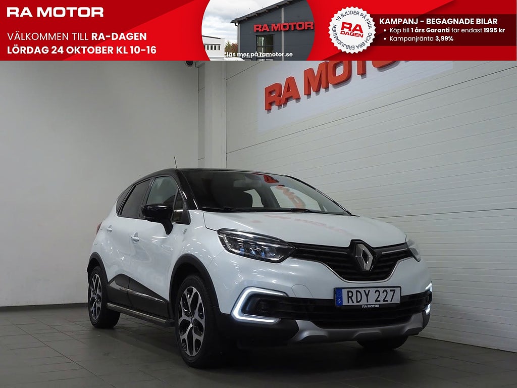 Renault Captur 1,2 TCe BOSE Navi B-Kam Drag Pano ”En Svensk Klassiker”