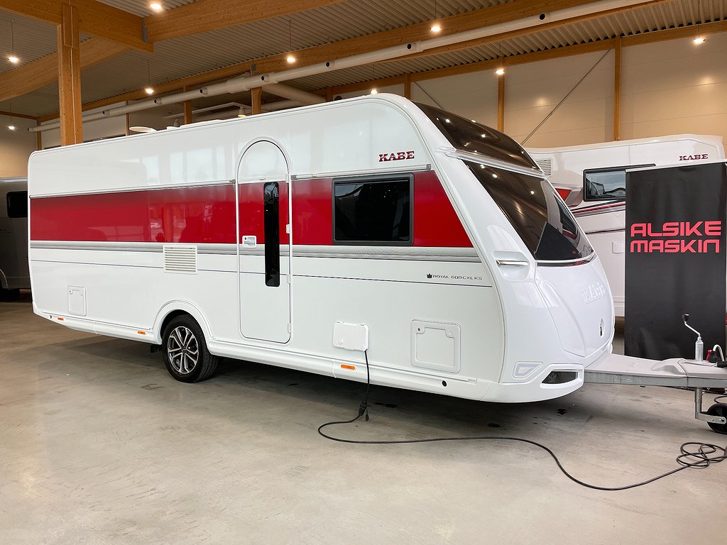 Royal 600 CXL - Kabe Royal 600 CXL / ALDE / C-dammsugare / Läder / TV-Hörna