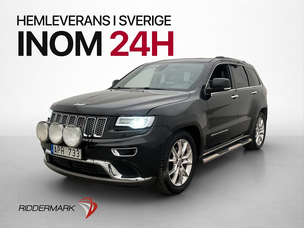 Jeep Grand Cherokee 3.0 V6 4WD Summit Pano Adaptiv-Fart Drag