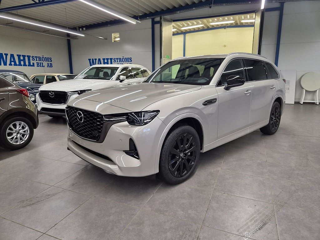 Mazda CX-80 PHEV, Euro 6, AWD, Homura, Svart skinn, 7-sits *Kampanj