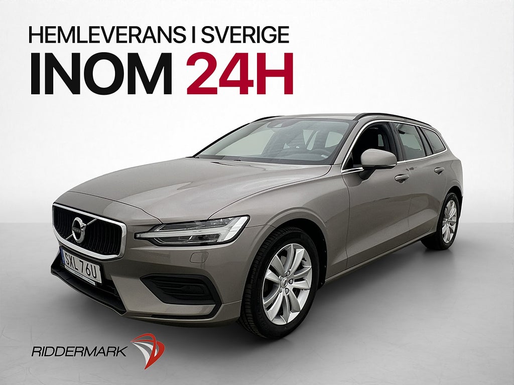 Volvo V60 B4 197hk Momentum Kamera Värmare CarPlay